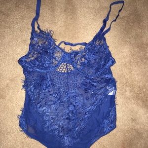 NASTY GAL Rave On Lace Bodysuit